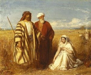 Boaz And Ruth by James Faed