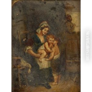 The Fisherman's Saturday Night (+ Another; 2 Works) by John Faed