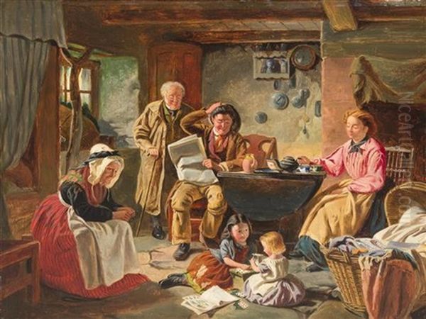 Family In The Kitchen - view 1