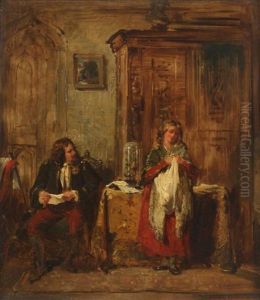 Jeanie Dean's Interview With The Duke Of Argyll by Thomas Faed