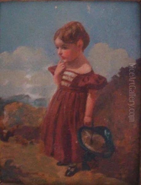 Little Girl In A Red Dress - view 1