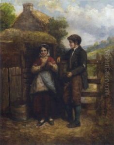 A Difficult Question by Thomas Faed