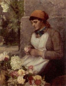The Posey Maker by Thomas Faed
