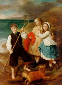 Pa Vag Att Fiska by Thomas Faed