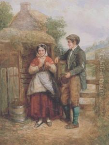 A Difficult Question by Thomas Faed