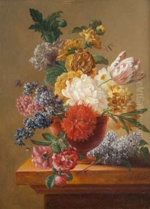 Nature Morte Avec Vase De Fleurs Nature Morte Avec Vase De Fleurs