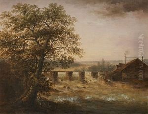 Vid Forsen by Carl Johan Fahlcrantz