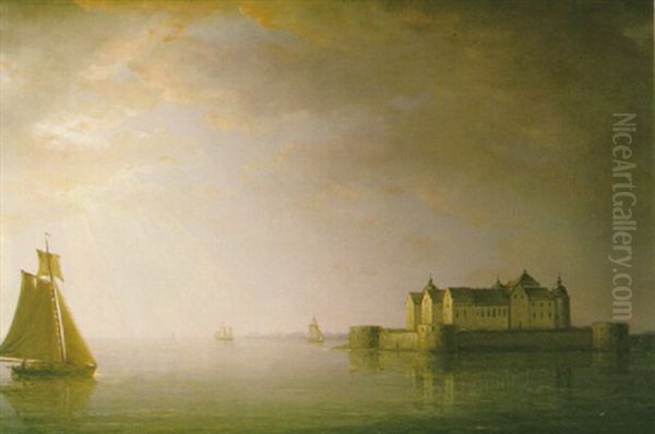Segelbatar Vid Kalmar Slott - view 1