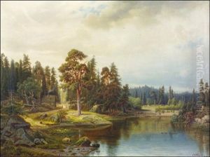 Rantamaisema Upplannista by Karl August Fahlgren