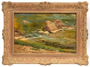 Partie Am Neckar by Carl Ludwig Fahrbach