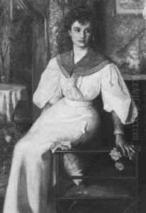 Juni Rosen by Ludwig Carl Wilhelm Fahrenkrog
