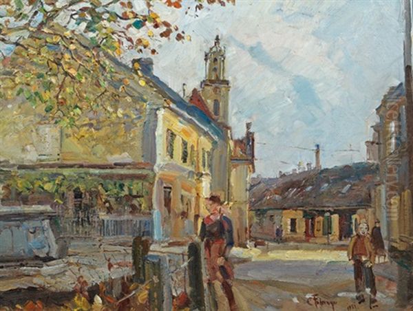 Herzogenburg. Am Pfarrplatz - view 1