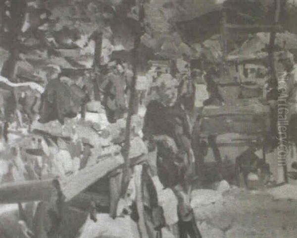 The Market At Hoorn, Holland - view 1