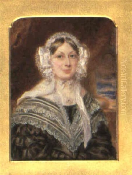 Lady Seated Before A Pillar - view 1