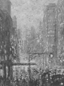 New York City Scene by Mary Louise Fairchild