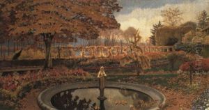 Garden At Giverny by Mary Louise Fairchild