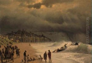 The Beach At Jaffa, Syria