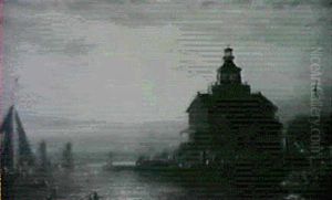 A Dream Of Venice, In The Bay Of New York by James Fairman