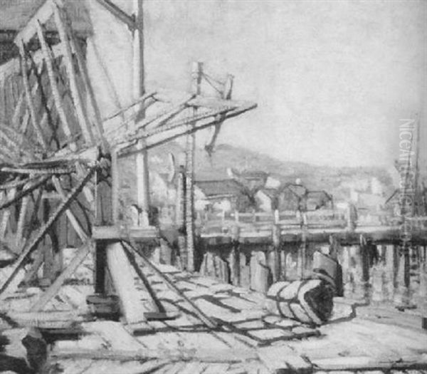 Docks, Gloucester Harbor - view 1