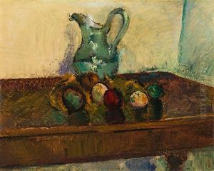 Apple Still Life With Jar
