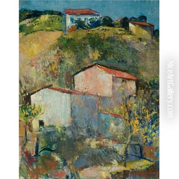 Hauser Am Hang-houses On A Slope - view 1