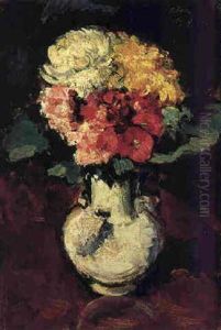 Blumen In Weiser Vase Blumen In Weiser Vase