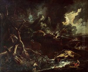 Heroische Landschaft by Anton Faistenberger