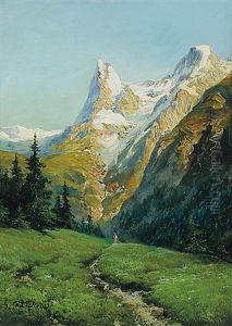Paesaggio Di Montagna Paesaggio Di Montagna