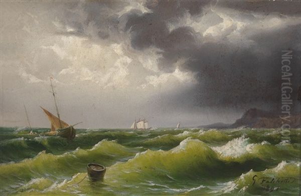 Auf Sturmischer See - view 1