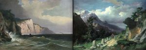 Paesaggio Montano Con Figura (+ Nubi Sul Promontorio; 2 Works) Paesaggio Montano Con Figura (+ Nubi Sul Promontorio; 2 Works)