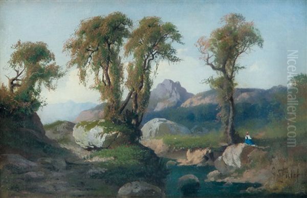 Paesaggio Con Figura - view 1