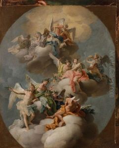 L'allegorie Des Saisons Avec Les Signes Du Zodiaque
