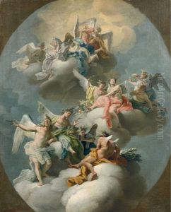 L'allegorie Des Saisons Avec Les Signes Du Zodiaque