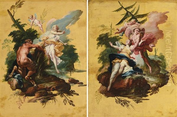 Scene Allegoriche (pair) - view 1