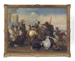 Scontro Di Cavalieri by Aniello Falcone
