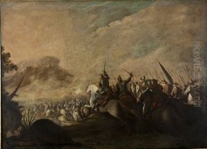 Scontro Di Cavalieri by Aniello Falcone