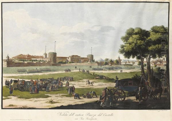 Veduta Dell'antica Piazza Del Castello - view 1