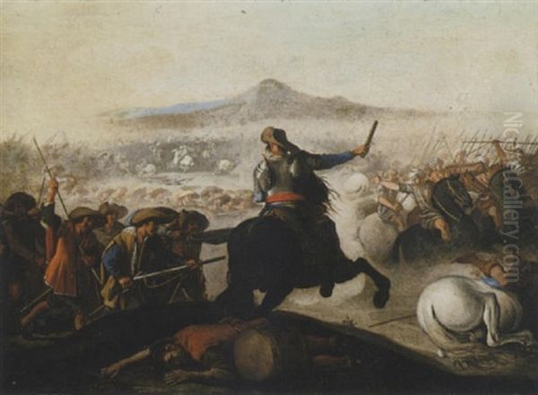 A Battle Scene Between Christians And Turks - view 1