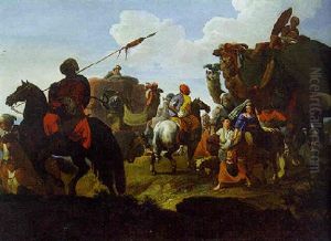A Caravan Under Way
