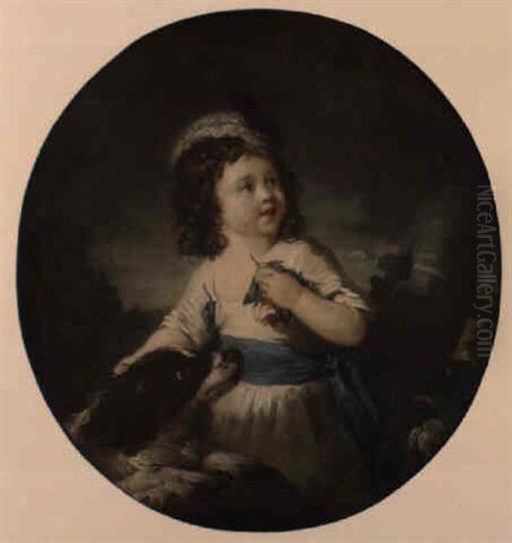 Portrait De Miss Nanette Thelluson, S-ur Du Premier Lord Rendlesham - view 1