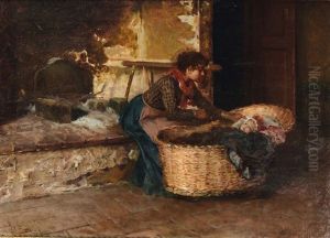 Mamma Con Bambino by Arturo Faldi
