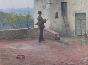 In Attesa (no. 8), L'attente (no. 8) by Arturo Faldi