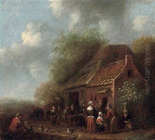 Peasants By An Inn - view 1