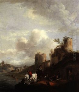 Rastende Reiter