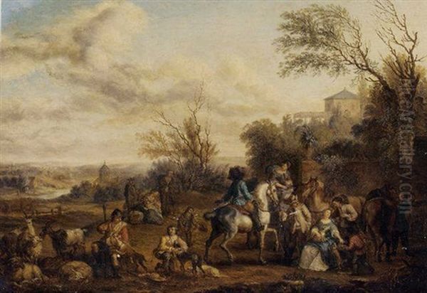 The Return From The Hunt - view 1