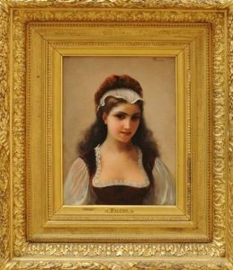 Jeune Fille Au Corsage Rouge