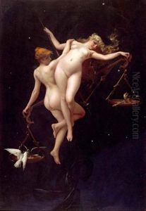 The Judgement Of Fate by Luis Ricardo Falero