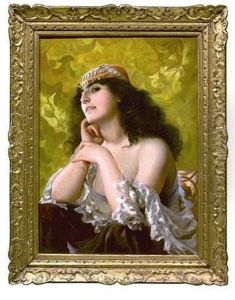 Bildnis Einer Orientalin by Luis Ricardo Falero