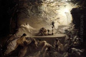 Alegoria De La Pureza Y La Lujuria (allegoire De La Purete Et De La Luxure) by Luis Ricardo Falero