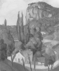 Paysage Du Dauphine by Jean Pierre Victor Falies